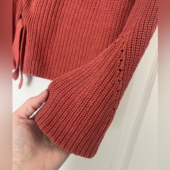 Lucky Brand Brick Red Knit Pullover - Picture 6 of 7